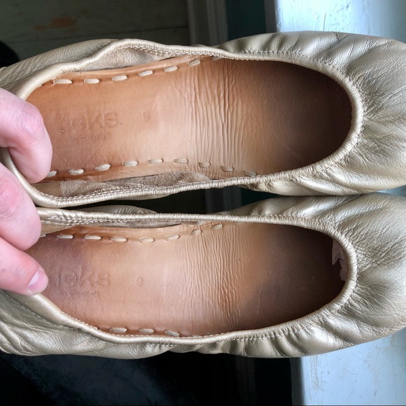 Tieks Champagne Size 9 GUC - Picture 9 of 10